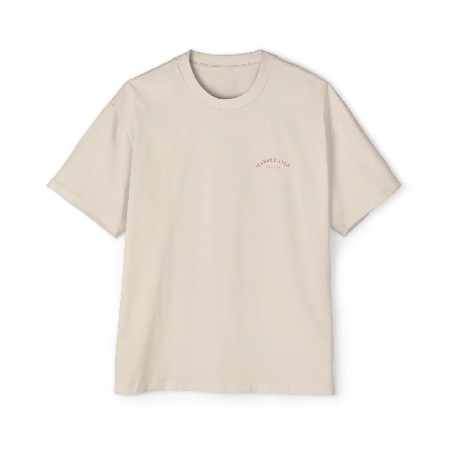 "Magnolia Club" Men's Heavy Oversized Tee