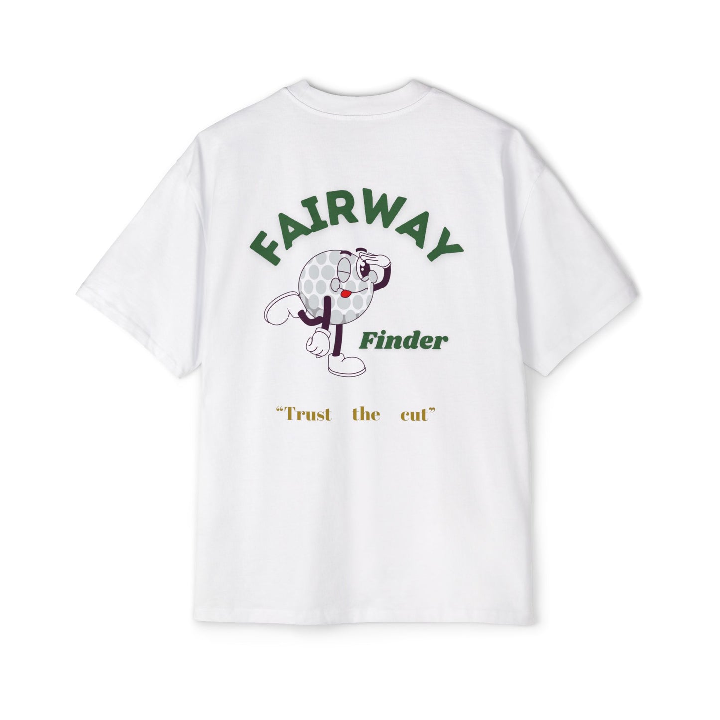 “Trust the cut” Men's Heavy Oversized Tee