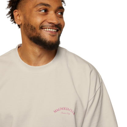 "Magnolia Club" Men's Heavy Oversized Tee