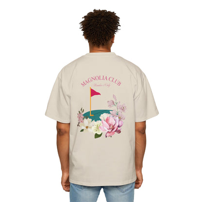 "Magnolia Club" Men's Heavy Oversized Tee