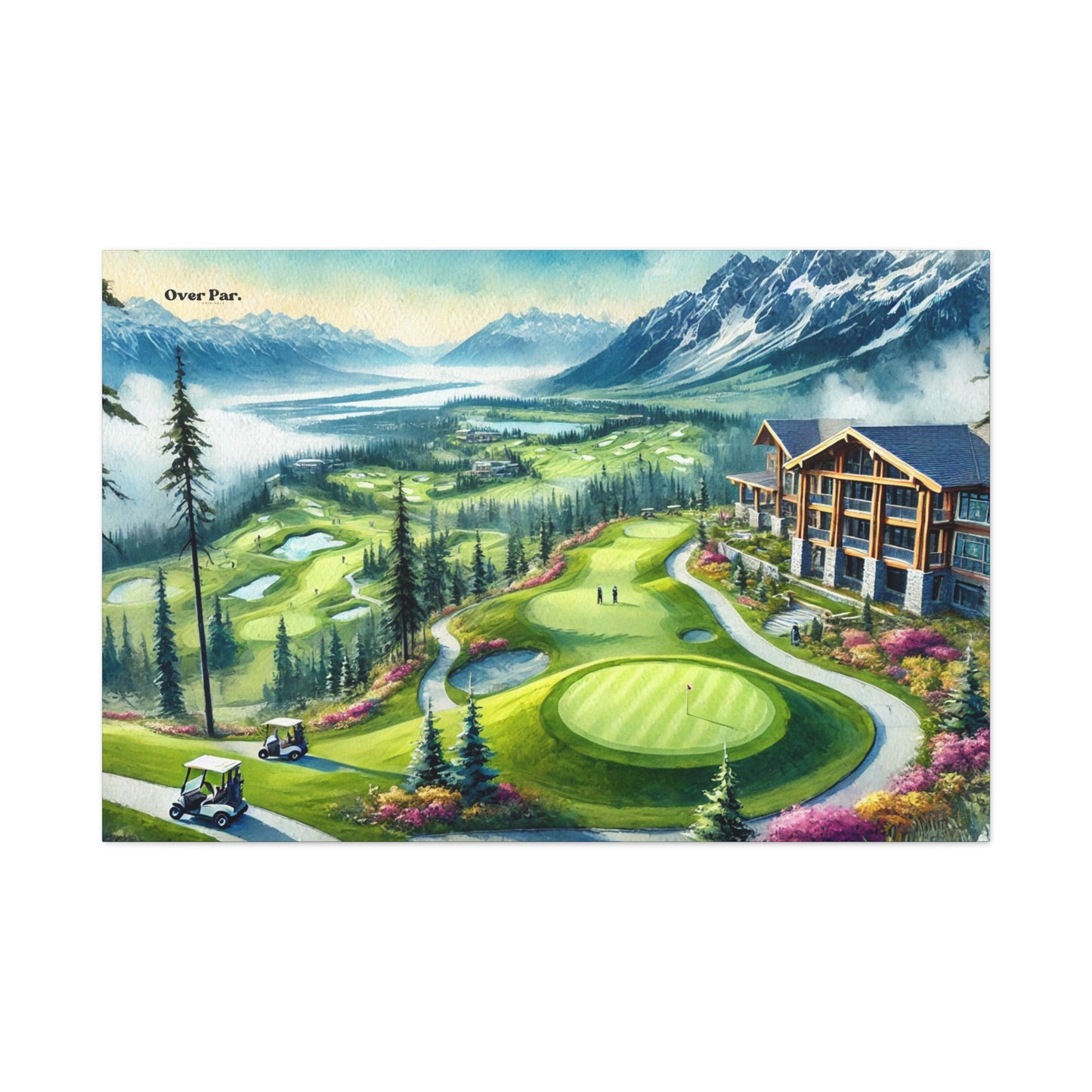 “Endless Dream Course” Canvas Print