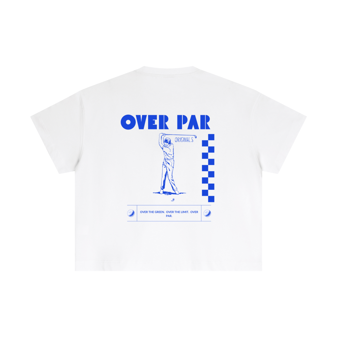 "Over the Limit" Retro Oversized T-Shirt