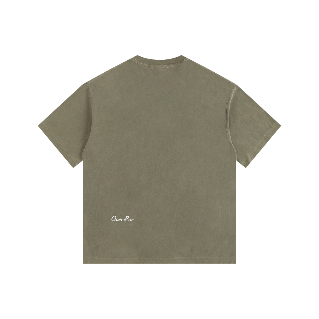 "Time to tee it" Vintage Oversized T-Shirt