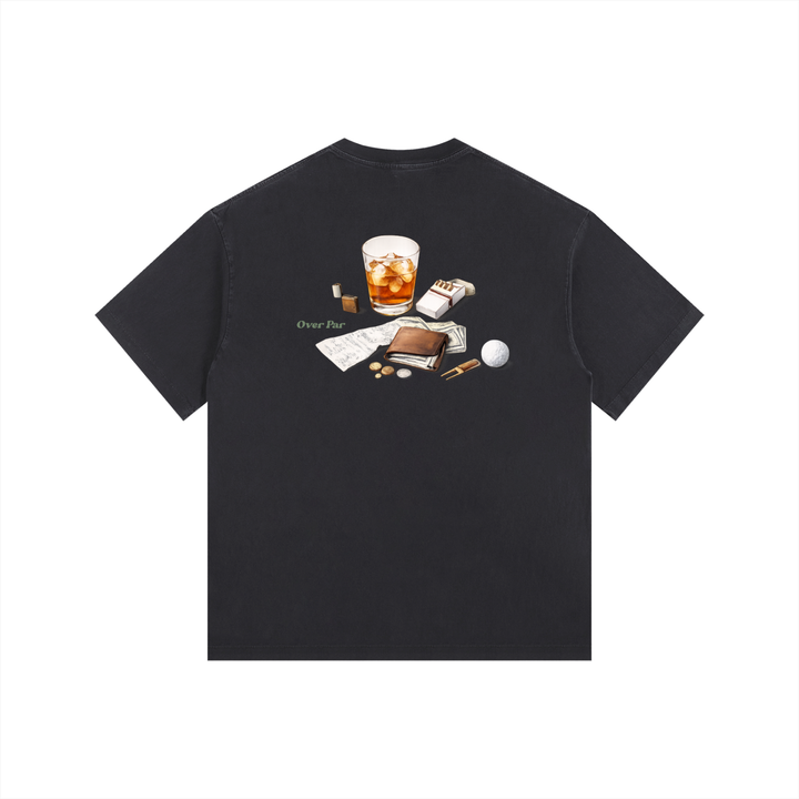 Clubhouse Hours Vintage Washed Oversized T-Shirt