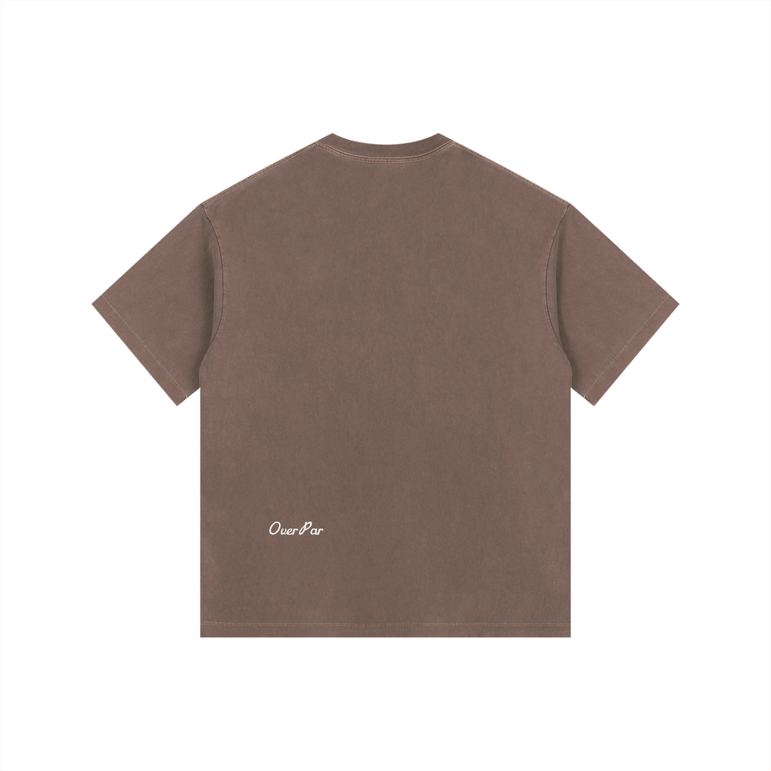 "Time to tee it" Vintage Oversized T-Shirt