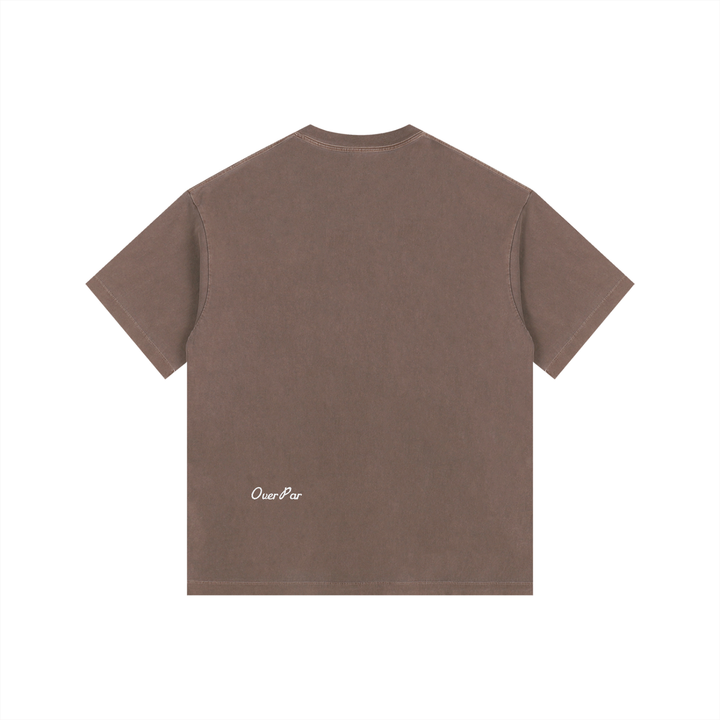 "Time to tee it" Vintage Oversized T-Shirt