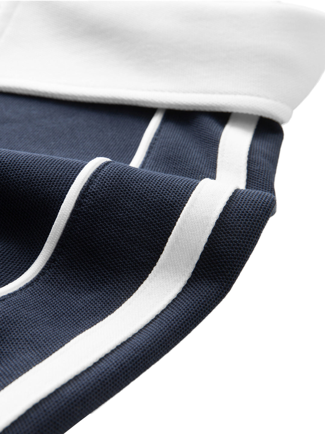 Up Down Collar Polo Shirt