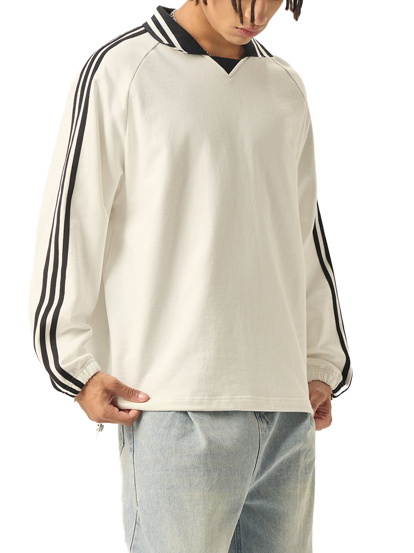 Script Pullover Sweater